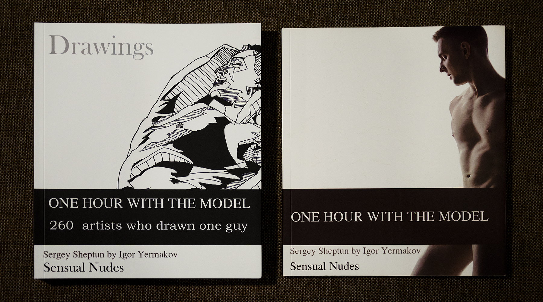 Set Of 2 Volumes, Gay Photo Art And Queer Art.